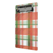 Mini Porte-bloc Madras Plaid Noël (Angle2)