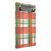 Mini Porte-bloc Madras Plaid Noël (Incliné)