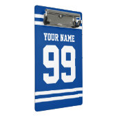 Mini Porte-bloc maillot sport personnalisé numéro mini porte - blo (Incliné)