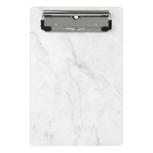 Mini Porte-bloc Marbre Blanc (Devant)