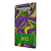 Mini Porte-bloc Mardi Gras Swirls (Angle2)