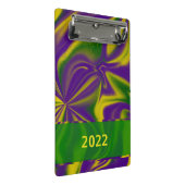 Mini Porte-bloc Mardi Gras Swirls (Incliné)