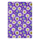 Mini Porte-bloc Marguerites et Feuilles (Dos)