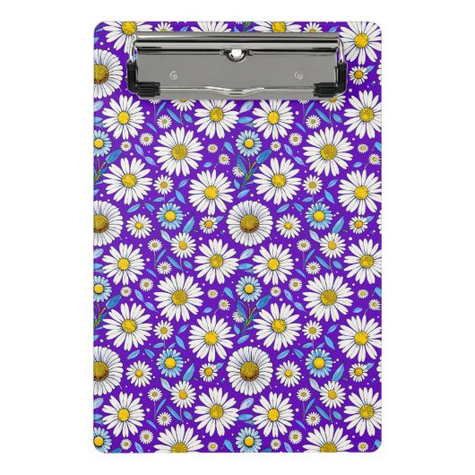 Mini Porte-bloc Marguerites et Feuilles (Devant)