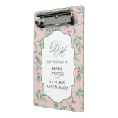 Mini Porte-bloc Mariage botanique souple (Angle2)