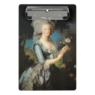 Mini Porte-bloc Marie Antoinette avec un rose, 1783