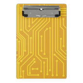 Mini Porte-bloc Matériel informatique abstrait (Devant)