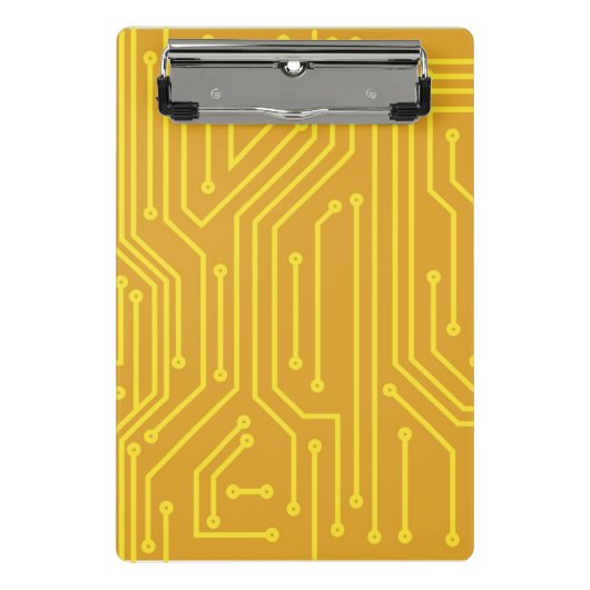 Mini Porte-bloc Matériel informatique abstrait (Devant)