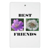 Mini Porte-bloc Meilleur Modèle d'images des amis (Dos)