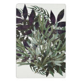 Mini Porte-bloc Mélange de feuillage (Dos)