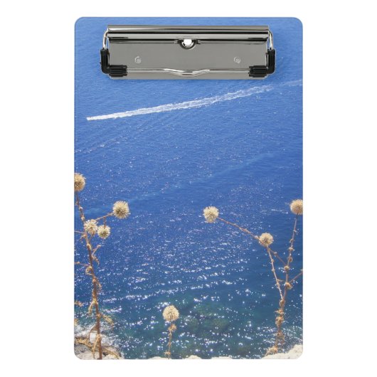 Mini Porte-bloc Mer bleue grecque (Devant)