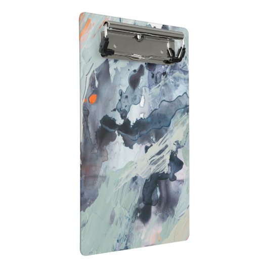 Mini Porte-bloc Mer polyphonique - Bleu (Incliné)