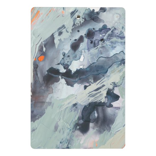 Mini Porte-bloc Mer polyphonique - Bleu (Dos)