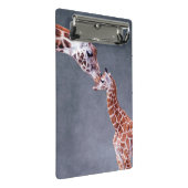 Mini Porte-bloc Mère des images | de Getty et girafe de bébé (Incliné)