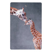 Mini Porte-bloc Mère des images | de Getty et girafe de bébé (Dos)