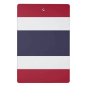 Mini Porte-bloc Mini-bloc-notes avec le drapeau de la Thaïlande (Dos)