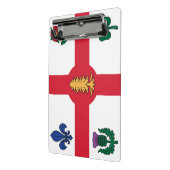 Mini Porte-bloc Mini-bloc-notes avec le drapeau de Montréal, Canad (Angle2)