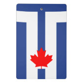 Mini Porte-bloc Mini-bloc-notes avec le drapeau de Toronto, Canada (Dos)