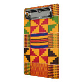 Mini Porte-bloc Mini-Clip d'impression africaine (Angle2)