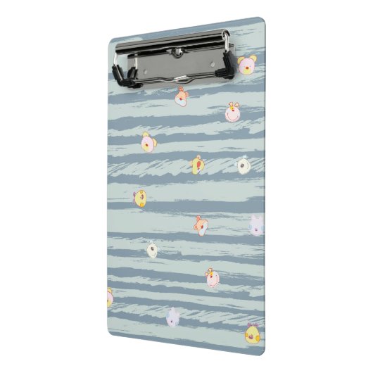 Mini Porte-bloc Mini Clipboard – Whimsy Faces (Angle2)