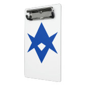 Mini Porte-bloc Mini clipboard with flag of Toyota City, Japan (Angle2)