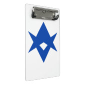 Mini Porte-bloc Mini clipboard with flag of Toyota City, Japan (Incliné)