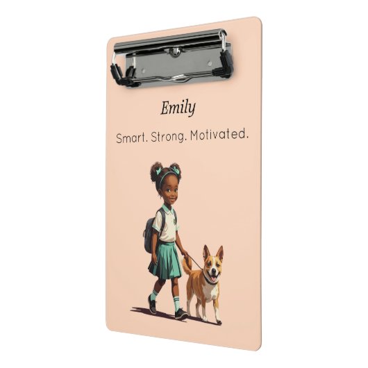 Mini Porte-bloc Mini Custom School Clipboard (Angle2)