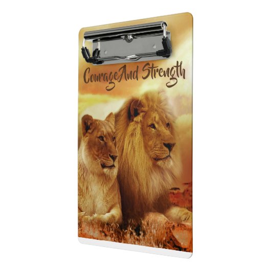 Mini Porte-bloc Mini Lions Porte - blocs Courage Force (Angle2)