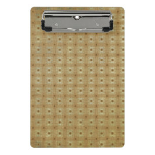 Mini Porte-bloc Mini Porte - bloc, Acorn Brown Boho Grunge Motif