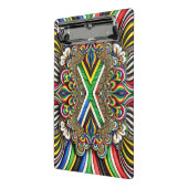 Mini Porte-bloc Mini porte - bloc aux couleurs sud-africaines (Angle2)
