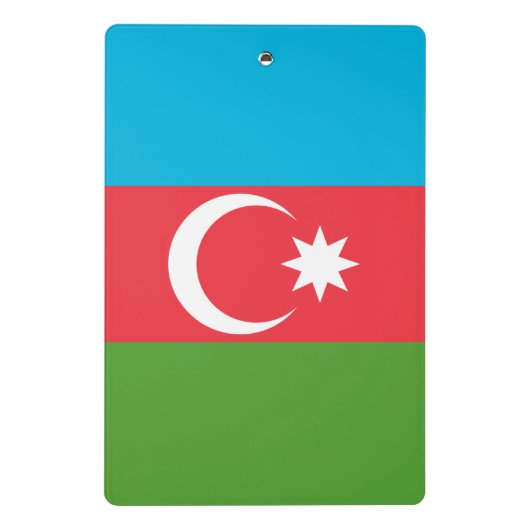 Mini Porte-bloc Mini porte - bloc avec drapeau d'Azerbaïdjan (Dos)