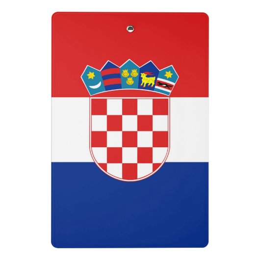 Mini Porte-bloc Mini porte - bloc avec drapeau de Croatie (Dos)
