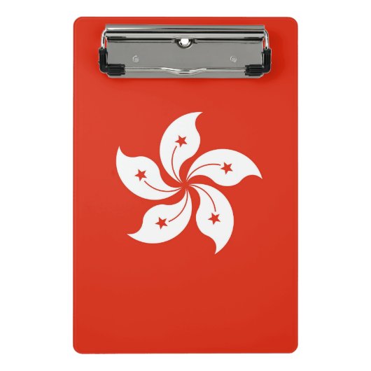 Mini Porte-bloc Mini porte - bloc avec drapeau de Hong Kong (Devant)