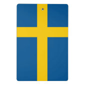 Mini Porte-bloc Mini porte - bloc avec drapeau de la Suède (Dos)