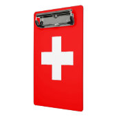 Mini Porte-bloc Mini porte - bloc avec drapeau de la Suisse (Angle2)