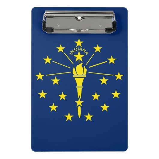 Mini Porte-bloc Mini porte - bloc avec drapeau de l'état de l'Indi (Devant)