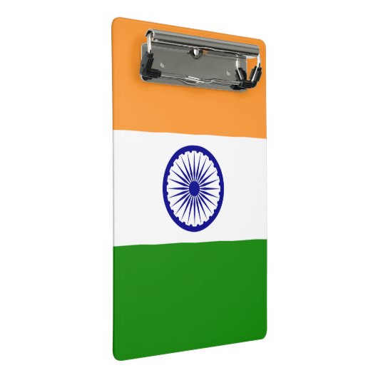 Mini Porte-bloc Mini porte - bloc avec drapeau de l'Inde (Incliné)