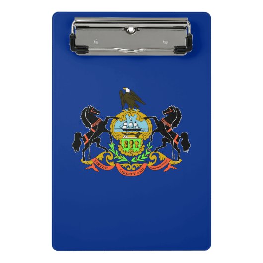 Mini Porte-bloc Mini porte - bloc avec drapeau de Pennsylvanie, US (Devant)