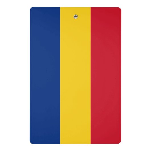 Mini Porte-bloc Mini porte - bloc avec drapeau de Roumanie (Dos)
