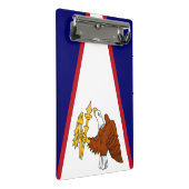 Mini Porte-bloc Mini porte - bloc avec drapeau des Samoa américain (Incliné)