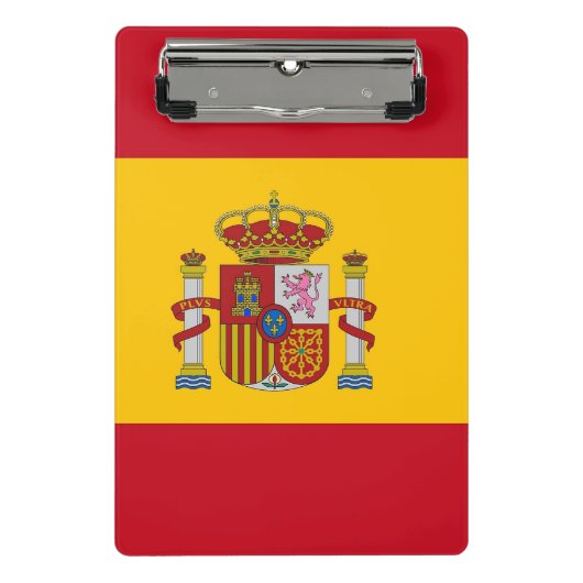 Mini Porte-bloc Mini porte - bloc avec drapeau d'Espagne (Devant)