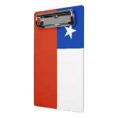 Mini Porte-bloc Mini porte - bloc avec drapeau du Chili (Angle2)