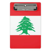 Mini Porte-bloc Mini porte - bloc avec drapeau du Liban (Devant)
