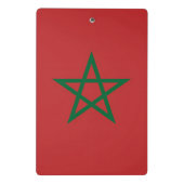 Mini Porte-bloc Mini porte - bloc avec drapeau du Maroc (Dos)
