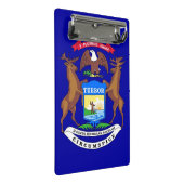 Mini Porte-bloc Mini porte - bloc avec drapeau du Michigan, USA (Incliné)