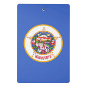 Mini Porte-bloc Mini porte - bloc avec drapeau du Minnesota, USA (Dos)