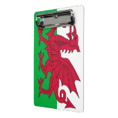 Mini Porte-bloc Mini porte - bloc avec drapeau du Pays de Galles,  (Angle2)