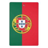 Mini Porte-bloc Mini porte - bloc avec drapeau du Portugal (Dos)