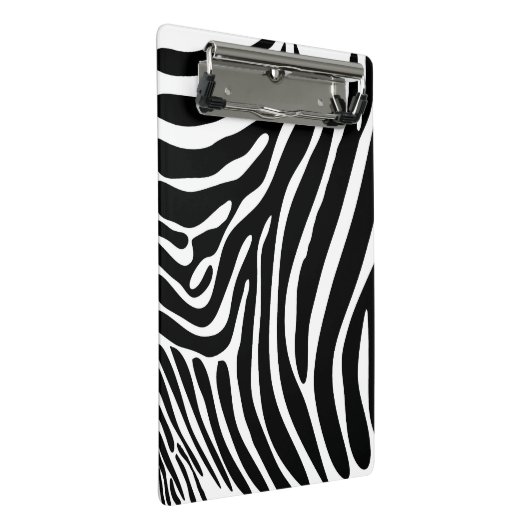 Mini Porte-bloc Mini Porte - bloc d'impression Zebra (Incliné)