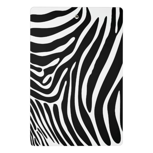 Mini Porte-bloc Mini Porte - bloc d'impression Zebra (Dos)